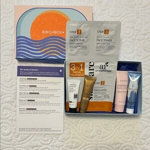 Birchbox Facial Treatment and Beauty Treatments